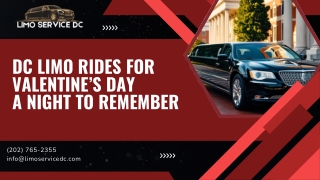 DC Limo Rides for Valentines Day  A Night to Remember