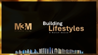 M3M Altitude Elite Edge Infra @9999977783