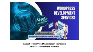Expert WordPress Development Services