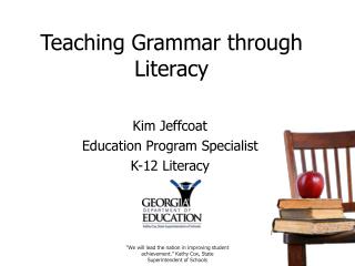 Teaching Grammar through Literacy