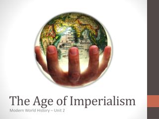The Age of Imperialism