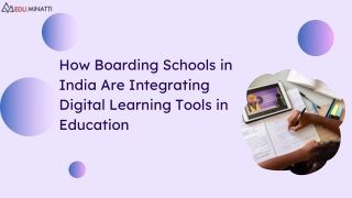 How Boarding Schools in India Are Integrating Digital Learning Tools in Education