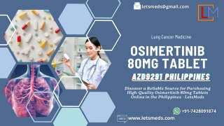 Osimertinib Tablet Price Online