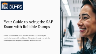 Your Guide to Acing the SAP Exam with Reliable Dumps