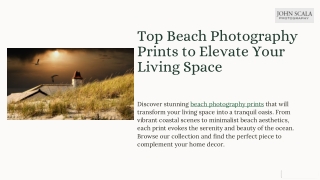 Top Beach Photography Prints to Elevate Your Living Space
