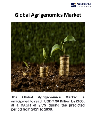 Global Agrigenomics Market