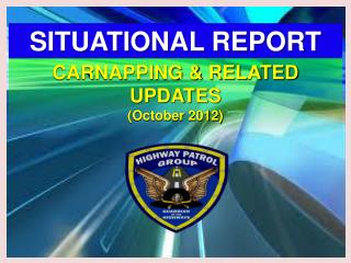SITUATIONAL REPORT