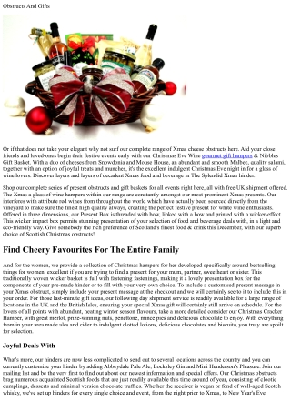 Cornish Christmas Interferes With Delivered