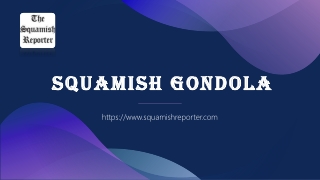 Squamish Gondola  - www.squamishreporter.com