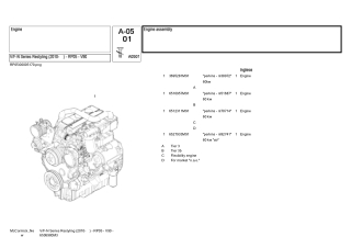 McCormick VF-N Series Restyling (2010- ) - RP05 - V90 Tractor Parts Catalogue Manual Instant Download