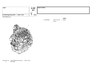 McCormick X4 Small Range Series (2015- ) - RS53 - X4.20 Parts Catalogue Manual Instant Download