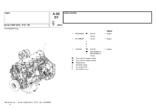 McCormick Xtx tier 3 (2007-2013) - XTX3 - 165 Tractor Parts Catalogue Manual Instant Download