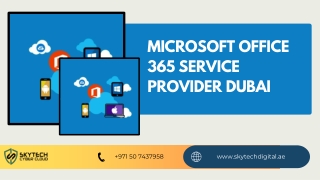 microsoft office 365 service provider dubai