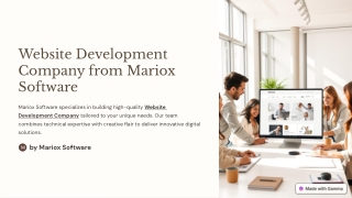 Top Reasons to Choose the Best Website Development Company