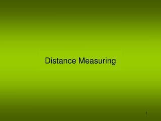 Distance Measuring