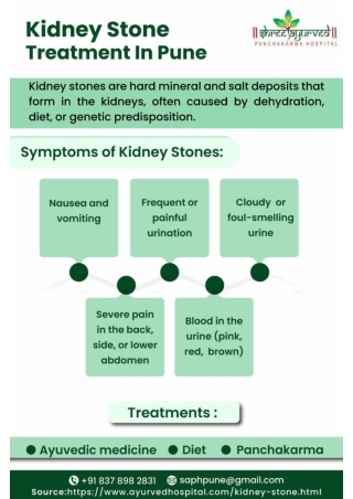 Kidney Stone Treatment in Pune, India