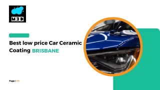 Best low price Car Ceramic Coating Brisbane