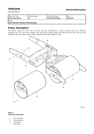 VOLVO DD112HF ASPHALT COMPACTOR Service Repair Manual Instant Download