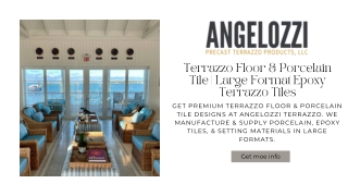 Premium Terrazzo & Porcelain Tile Designs  Angelozzi Terrazzo