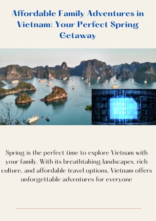 Affordable Family Adventures in Vietnam: Your Perfect Spring