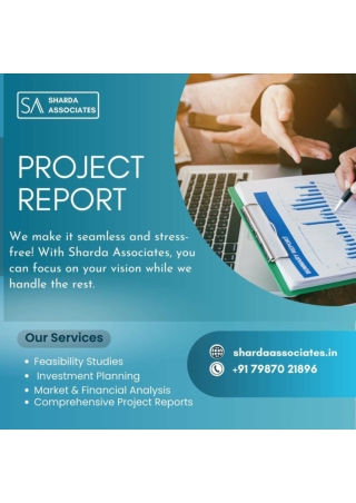 financial project report is an important