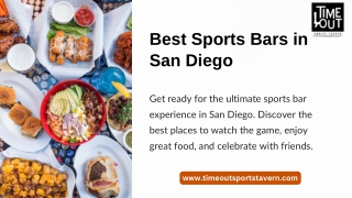 Best Sports Bars in San Diego