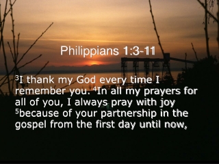 Philippians 1:3-11