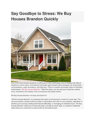 Say Goodbye to Stress_ We Buy Houses Brandon Quickly