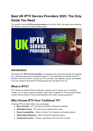Best UK IPTV Service Providers 2025_ The Only Guide You Need