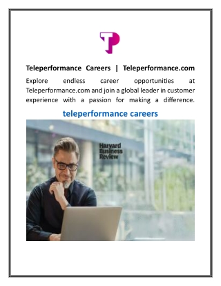 Teleperformance Careers  Teleperformance.com