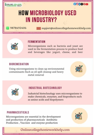 How Microbiology Used in Industry