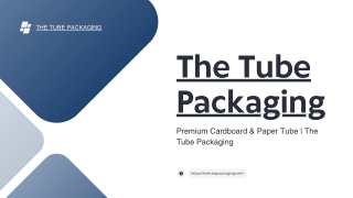 Advantages of Paper Tubes