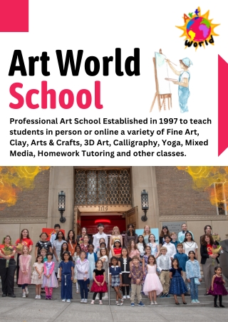 After School Program for Fir Grove – Art World School