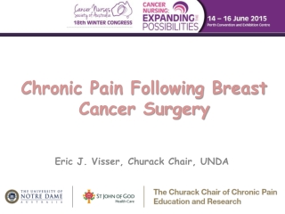 Chronic Pain Following Breast Cancer Surgery