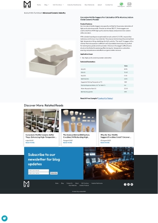 Corundum Mullite Saggers for Calcination - Moat City