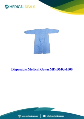 Disposable-Medical-Gown-MD-DMG-1000