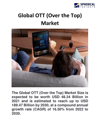 Global OTT (Over the Top) Market