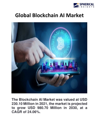 Global Blockchain AI Market