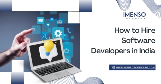 How to Hire Software Developers in India