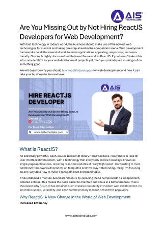 Reactjs 28th Jan