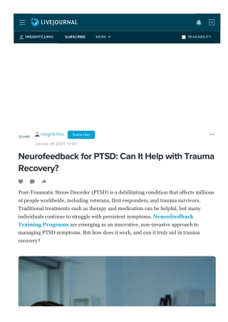 Neurofeedback for PTSD: Can It Help with Trauma Recovery?