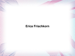 Erica Frischkorn