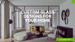 Custom Glass Designs for Your Home  Mesa glass repair