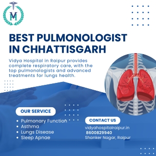Best Pulmonologist in Chhattisgarh