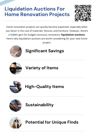 Liquidation Auctions For Home Renovation Projects