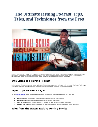 Ultimate Fishing Podcast (13)
