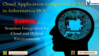 Best Informatica Cloud | IICS Training in Hyderabad