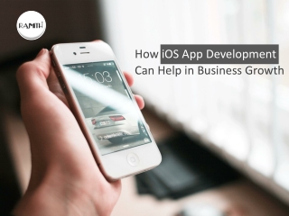 How iOS App Development Can Help Boost Your Business Growth