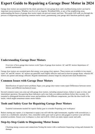 10 Secrets About garage door opener troubleshooting Reseda CA You Can Learn From