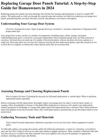 This Is Your Brain on emergency garage door repair Los Angeles